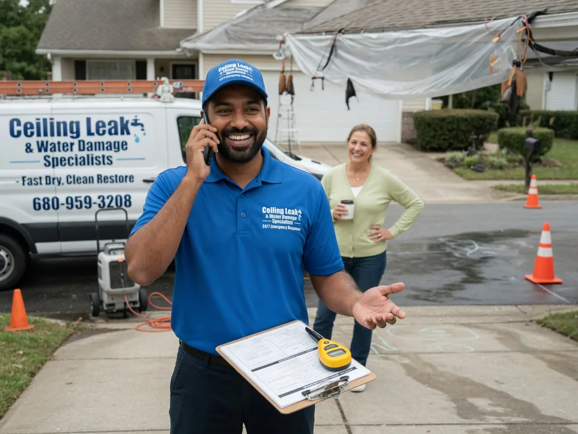 Ceiling Leak Cleanup Hanoverton, OH FAQs